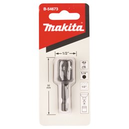 Accesorio cambio de inserción, 50 mm, 1/2" – 1/4" Makita B-54673