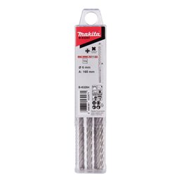 Brocas SDS-PLUS Némesis II 6x165 mm, 10 pcs Makita B-63264