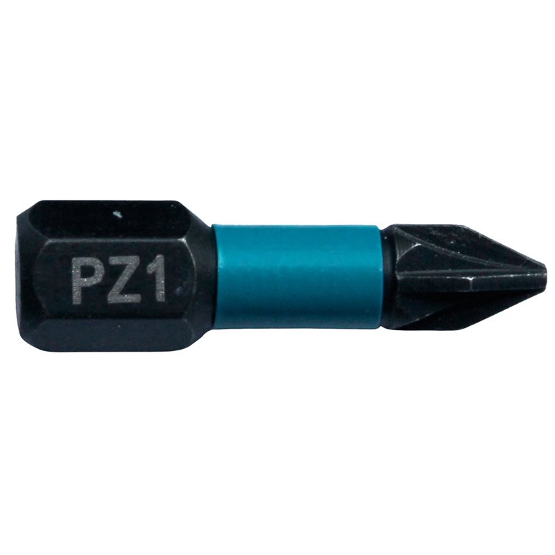 Punta Impact Black, PZ1, 25 mm, 2 pcs Makita B-63638