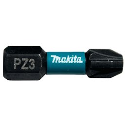 Punta Impact Black, PZ3, 25 mm, 2 pcs Makita B-63650