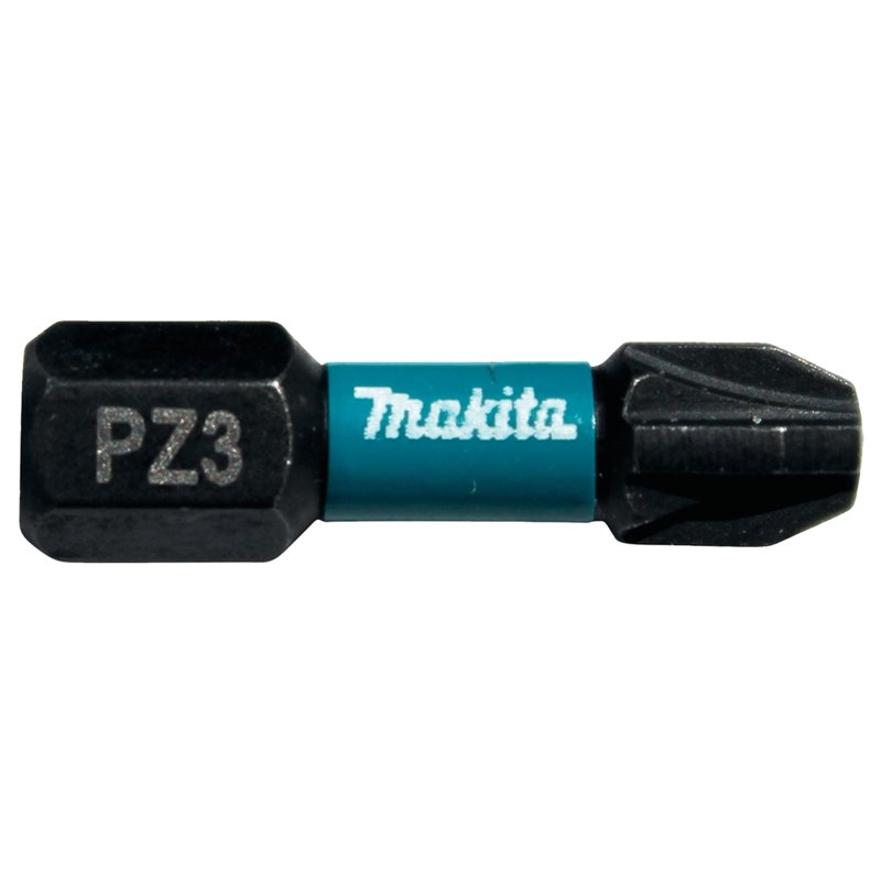 Punta Impact Black, PZ3, 25 mm, 2 pcs Makita B-63650