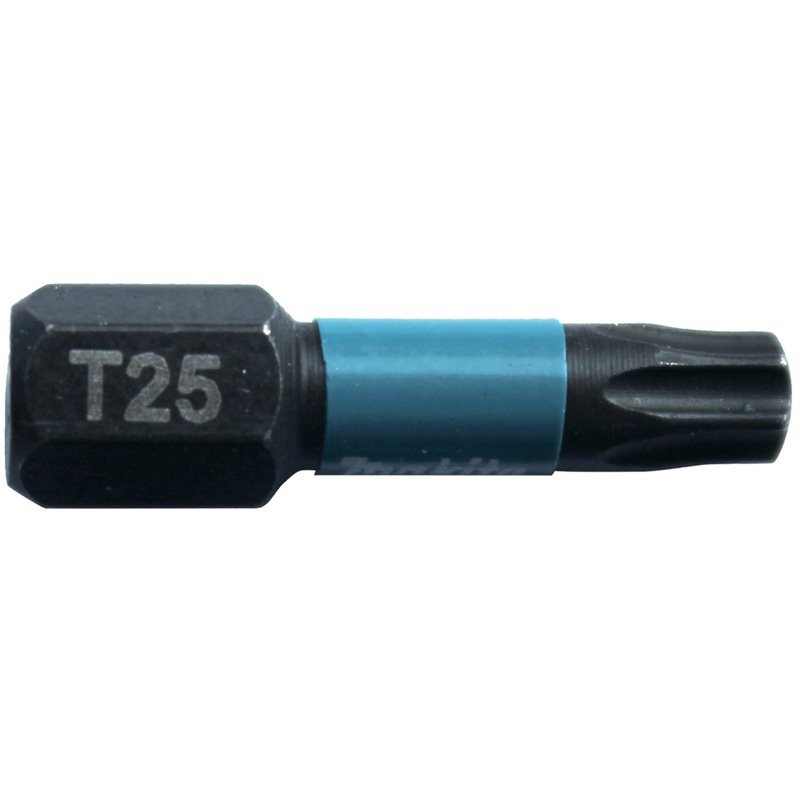 Punta Impact Black, T25, 25 mm, 2 pcs Makita B-63688