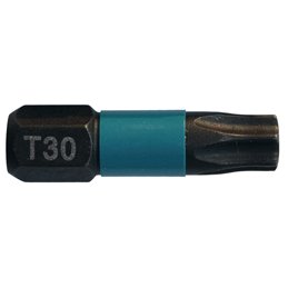 Punta Impact Black, T30, 25 mm, 2 pcs Makita B-63694