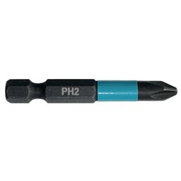 Punta Impact Black, PH2, 50 mm, 2 pcs Makita B-63725