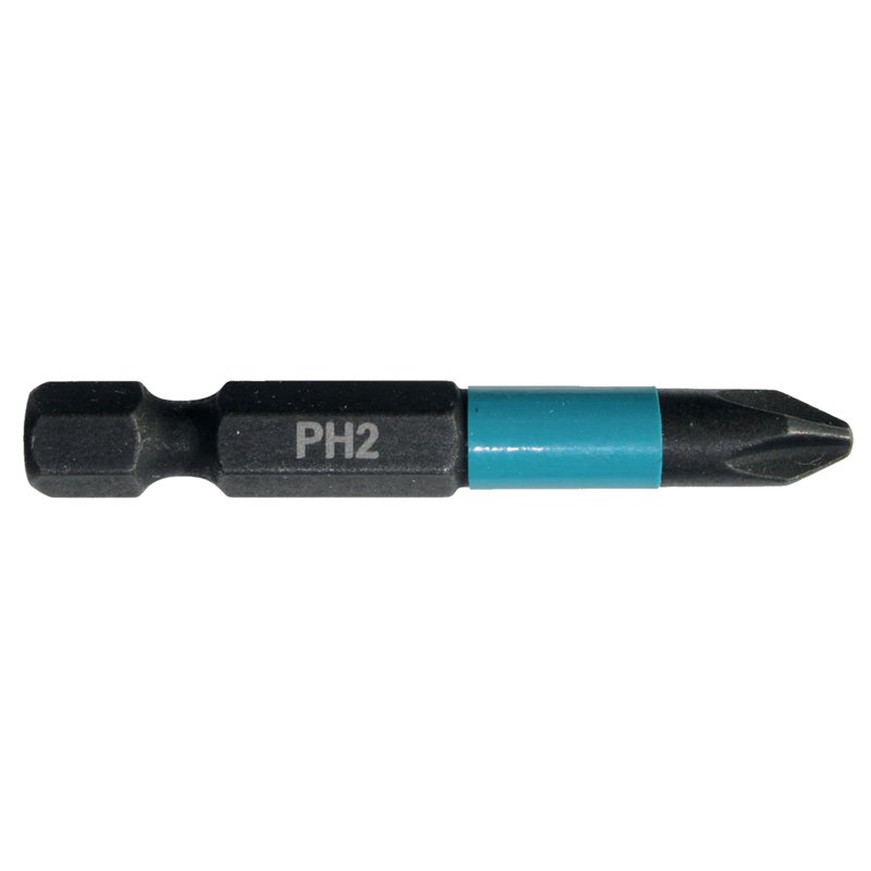 Punta Impact Black, PH2, 50 mm, 2 pcs Makita B-63725