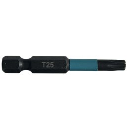 Punta Impact Black, T25, 50 mm, 2 pcs Makita B-63797