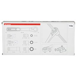 Set llave de carraca 14 pcs Makita B-65595