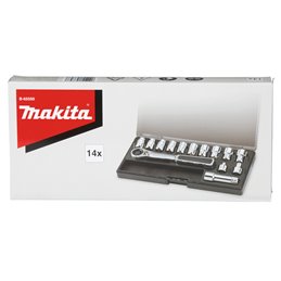 Set llave de carraca 14 pcs Makita B-65595