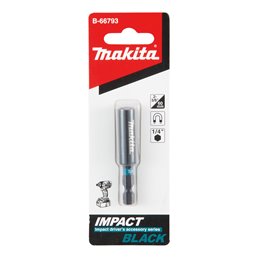 Portapuntas magnético, Impact black, 60 mm, 1/4" Makita B-66793