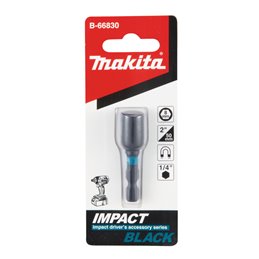 Llave de vaso magnética, 1/4", 8 x 50 mm Makita B-66830