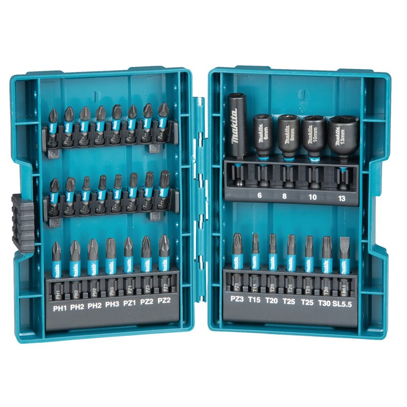 Set de punta Impact Black, 35 pcs Makita B-66880