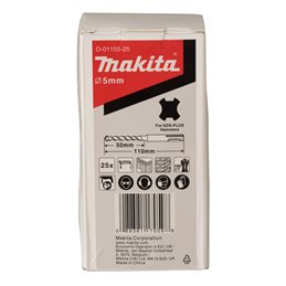 Juego de brocas para SDS-PLUS Makita D-01155-25