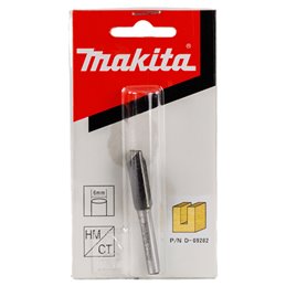 Fresa recta 10 x 6 x 32 mm Makita D-09282