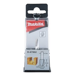 Fresa de media caña 6 x 8 x 4 mm Makita D-09400