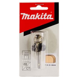 Fresa redondeadora con rodamiento 25 x 13 x 6 mm Makita D-09444