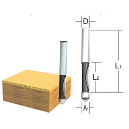 Broca de corte al ras, 9,5 x 25,4 x 6 mm Makita D-09472