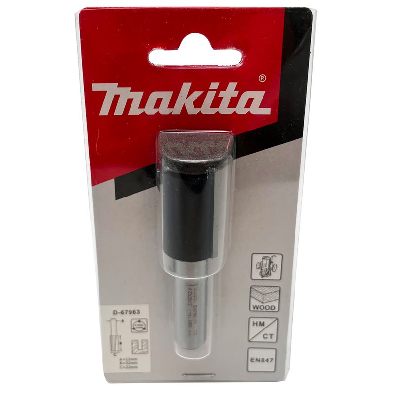 Fresa recta 2 filos, 1 mm Makita D-10469