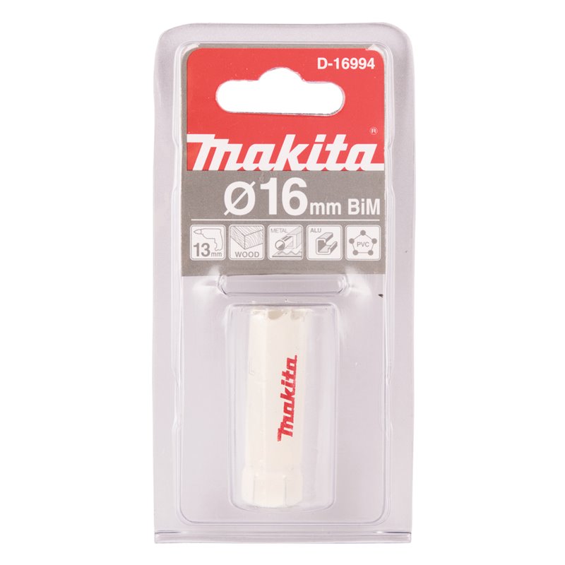 Broca de corona BiM 16 mm Makita D-16994