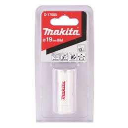 Broca de corona BiM 19 mm Makita D-17005