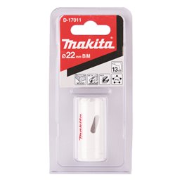 Broca de corona BiM 22 mm Makita D-17011