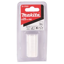 Broca de corona BiM 25 mm Makita D-17033