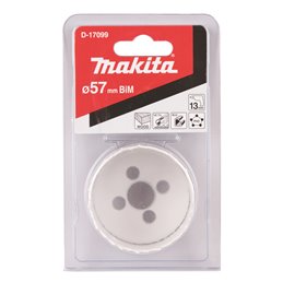 Broca de corona BiM 57 mm Makita D-17099