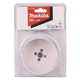 Broca de corona BiM 92 mm Makita D-17136