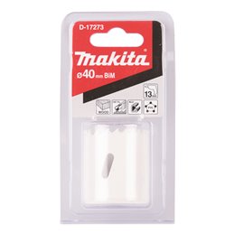 Broca de corona BiM 40 mm Makita D-17273