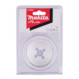 Broca de corona BiM 70 mm Makita D-25694