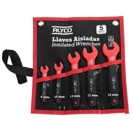 Juego 5 Llaves Fijas Vde B/Nylon Alyco