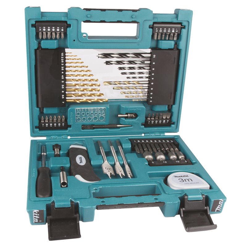 Estuche de accesorios, 71 pcs Makita D-33691