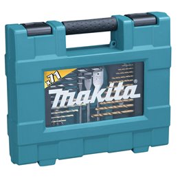 Estuche de accesorios, 71 pcs Makita D-33691