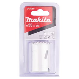 Broca de corona BiM 33 mm Makita D-35411