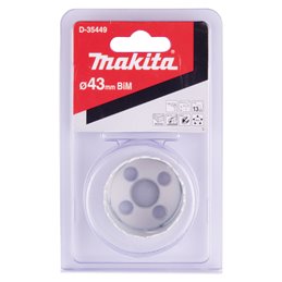 Broca de corona BiM 43 mm Makita D-35449