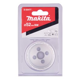 Broca de corona BiM 52 mm Makita D-35477