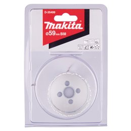 Broca de corona BiM 59 mm Makita D-35499