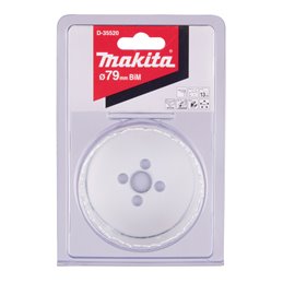 Broca de corona BiM 79 mm Makita D-35520