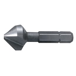 Avellanador de acero 90°, HSS, 20,5 mm Makita D-37362