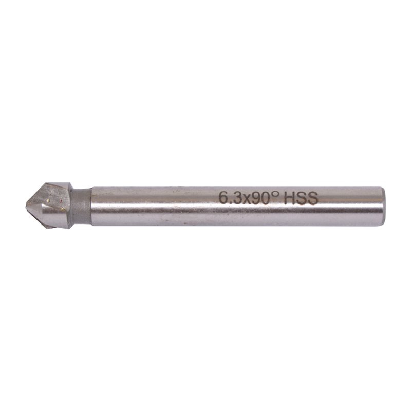 Avellanador de acero 90°, HSS, 6,3 mm Makita D-37437