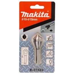 Avellanador de acero 10 - 15 x 65 mm, 90° Makita D-37524