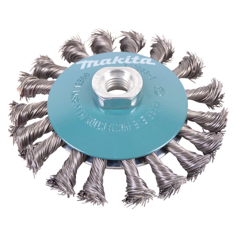 Cepillo oblicuo de acero trenzado 115 mm, M14 Makita D-39883