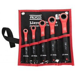 Jgo 5 Llaves Comb. Vde B/Nylon 8-19Mm Alyco