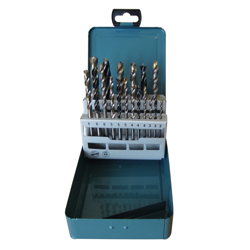 Set de brocas , 18 pcs Makita D-46202