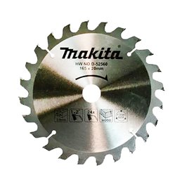 Disco sierra circular , Standard T.C.T, 165 x 20 mm 24 D Makita D-52560