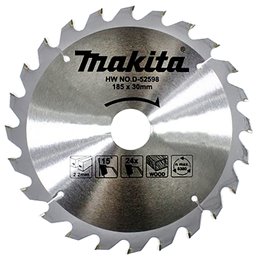 Disco sierra circular , Standard T.C.T 185 x 30 mm, 24 D Makita D-52598