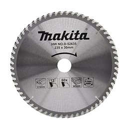 Disco sierra circular , Standard T.C.T 235 x 30 mm, 60 D Makita D-52635