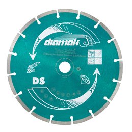 Disco de diamante Diamak, 230 x 22,23 mm, Seco Makita D-61145