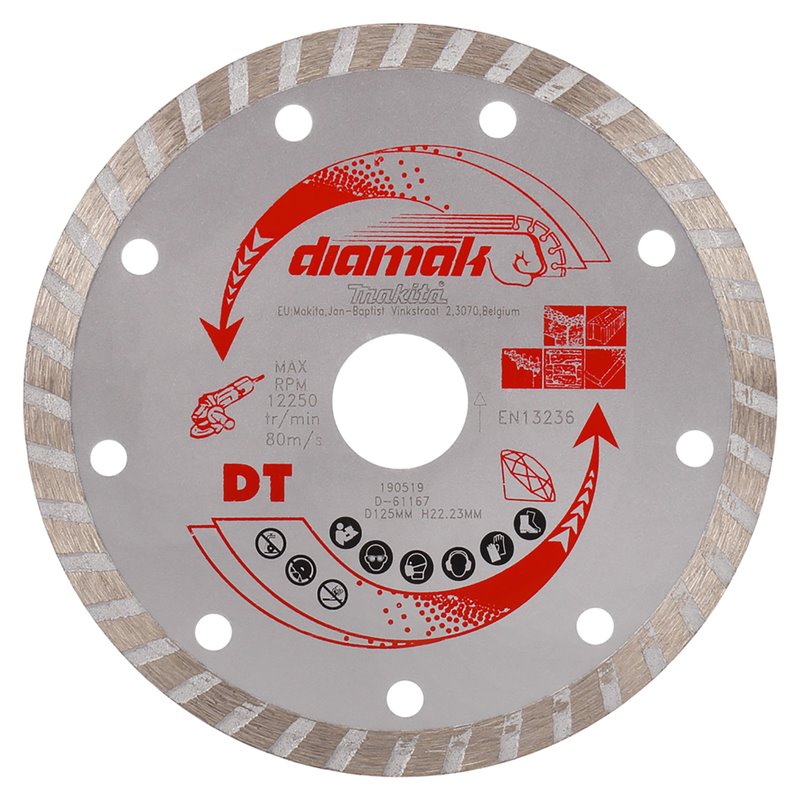 Disco de diamante Diamak 125 x 22,23 mm Makita D-61167