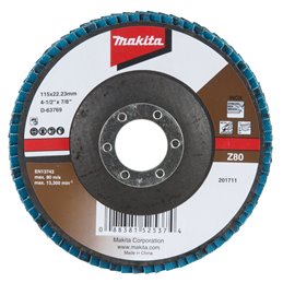 Disco de láminas 115 x 22,23 mm, Z80 Makita D-63769