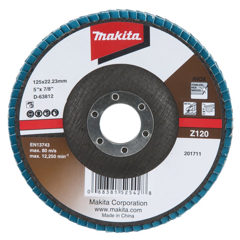 Disco de láminas 125 x 22,23 mm, Z120 Makita D-63812